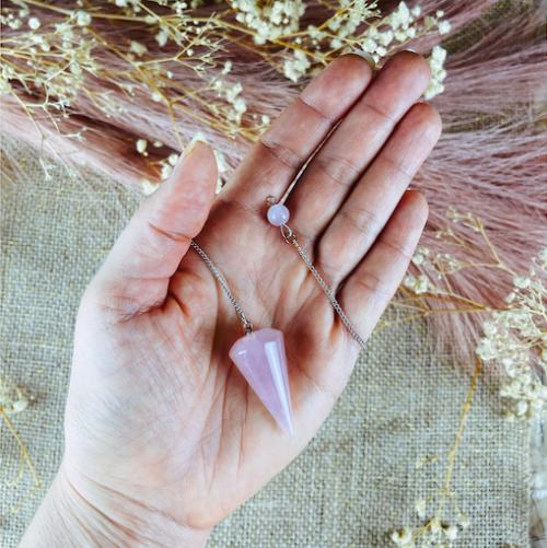 Rose Quartz Pendulum